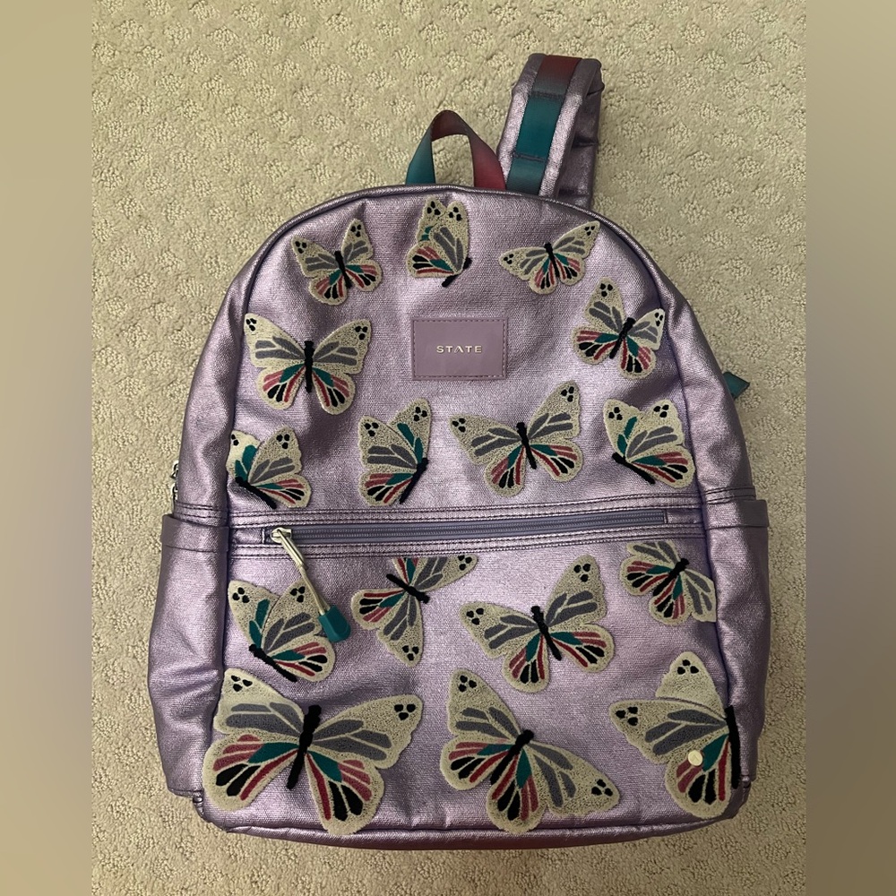 STATE Kids Butterfly Backpack - Lavender